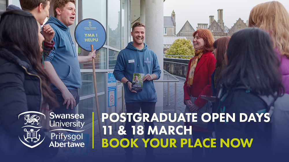 Postgraduate Open Days - 11 & 18 March 2026