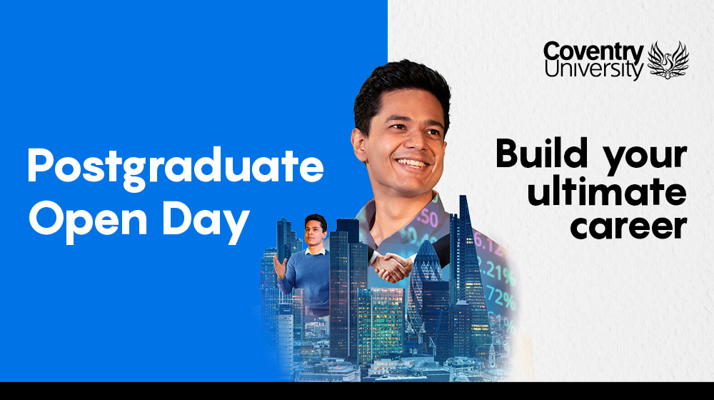 Postgraduate Open Day - Coventry 24 Oct 26
