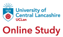 Central Lancashire Online, University of Logo